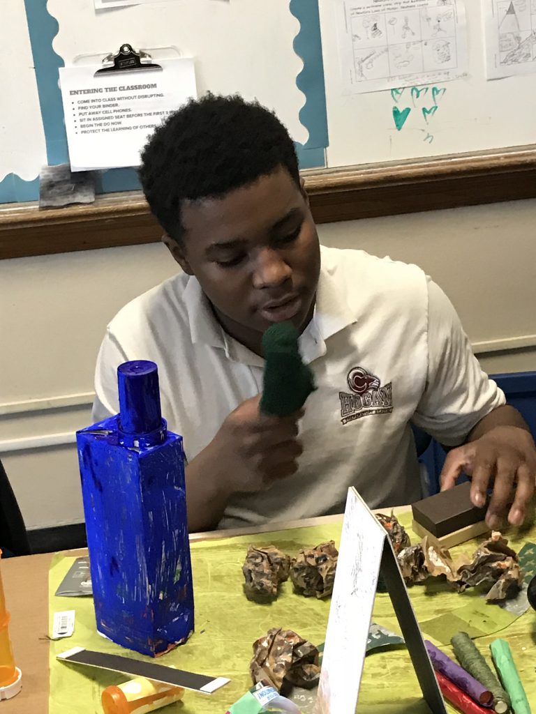 Green Works student does environmental project