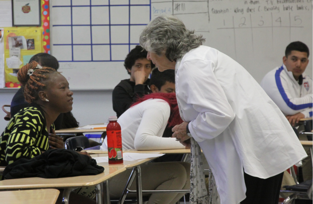 Students from Locke high school at LAMOTH