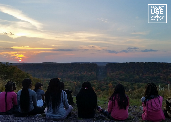 Project U.S.E. participants, Wildcat Mountain 2018