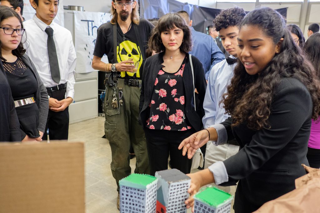 ECS students build a model city