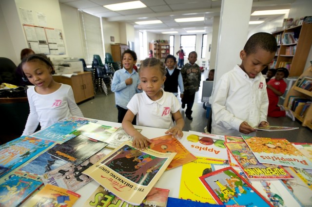 Reading Team book distribution