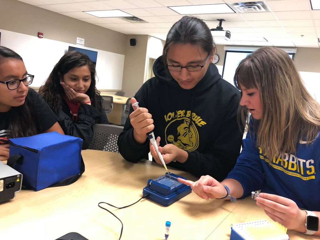 Lower Brule Research participants conduct research