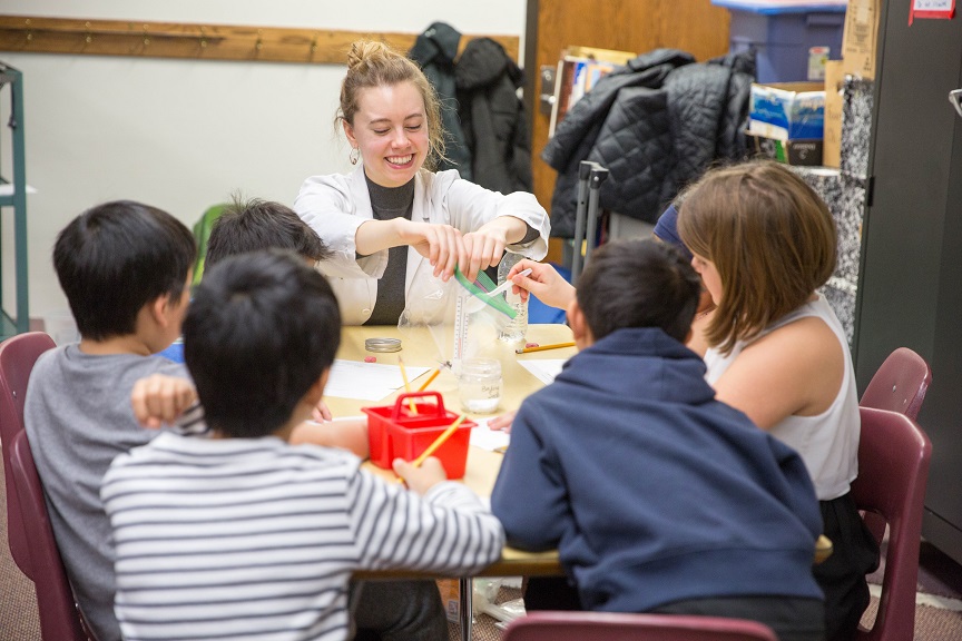 Science From Scientists live science experiment