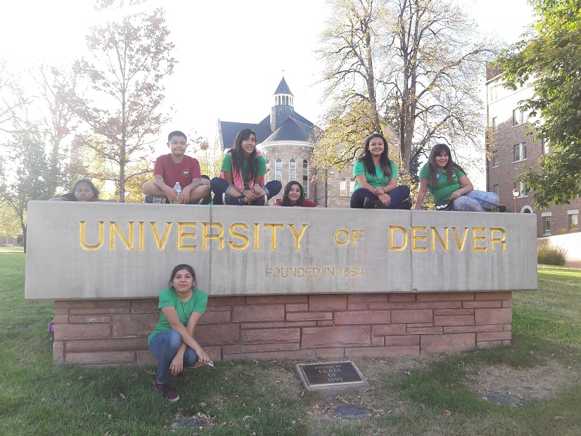 Mile High 360 students visit the University of Denver