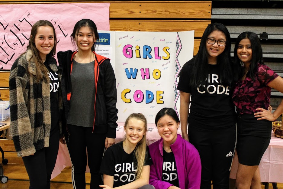 Girls Who Code group photo