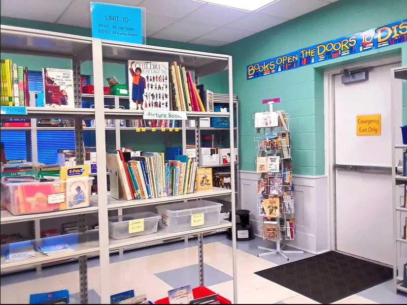 companies to classrooms supply room