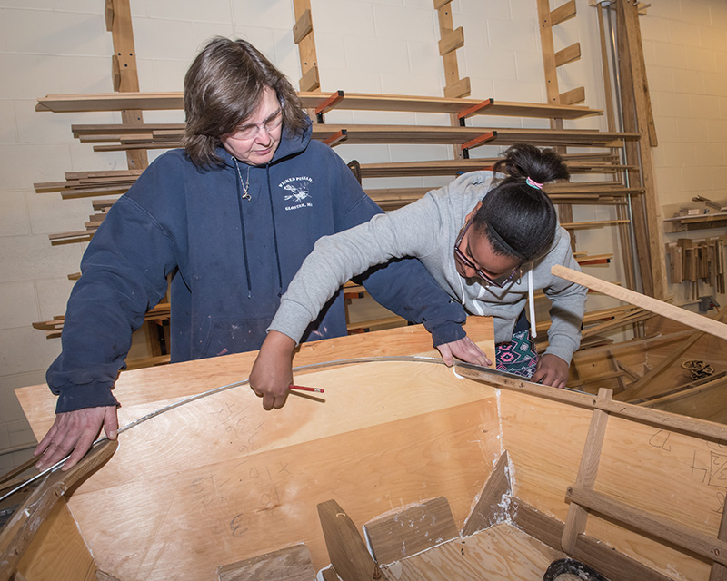 Community Boat Building Builds Boston Roots