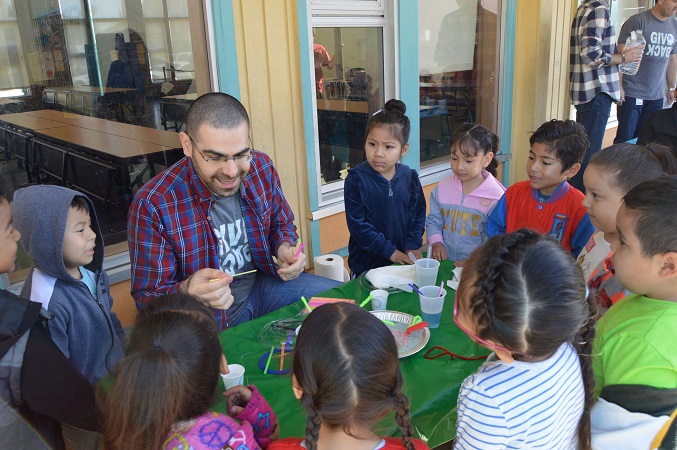 Community Resources for Children bubble station