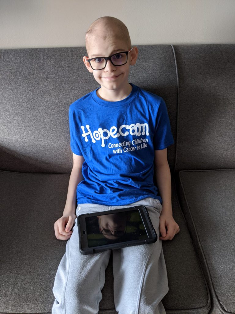 Hopecam provides the technology for connection