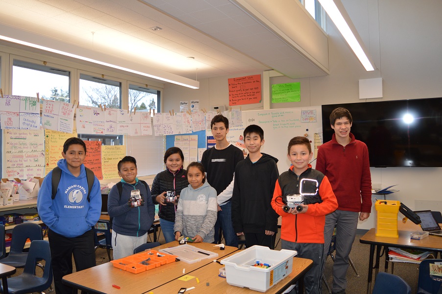 RFA participants are proud of the robots they created