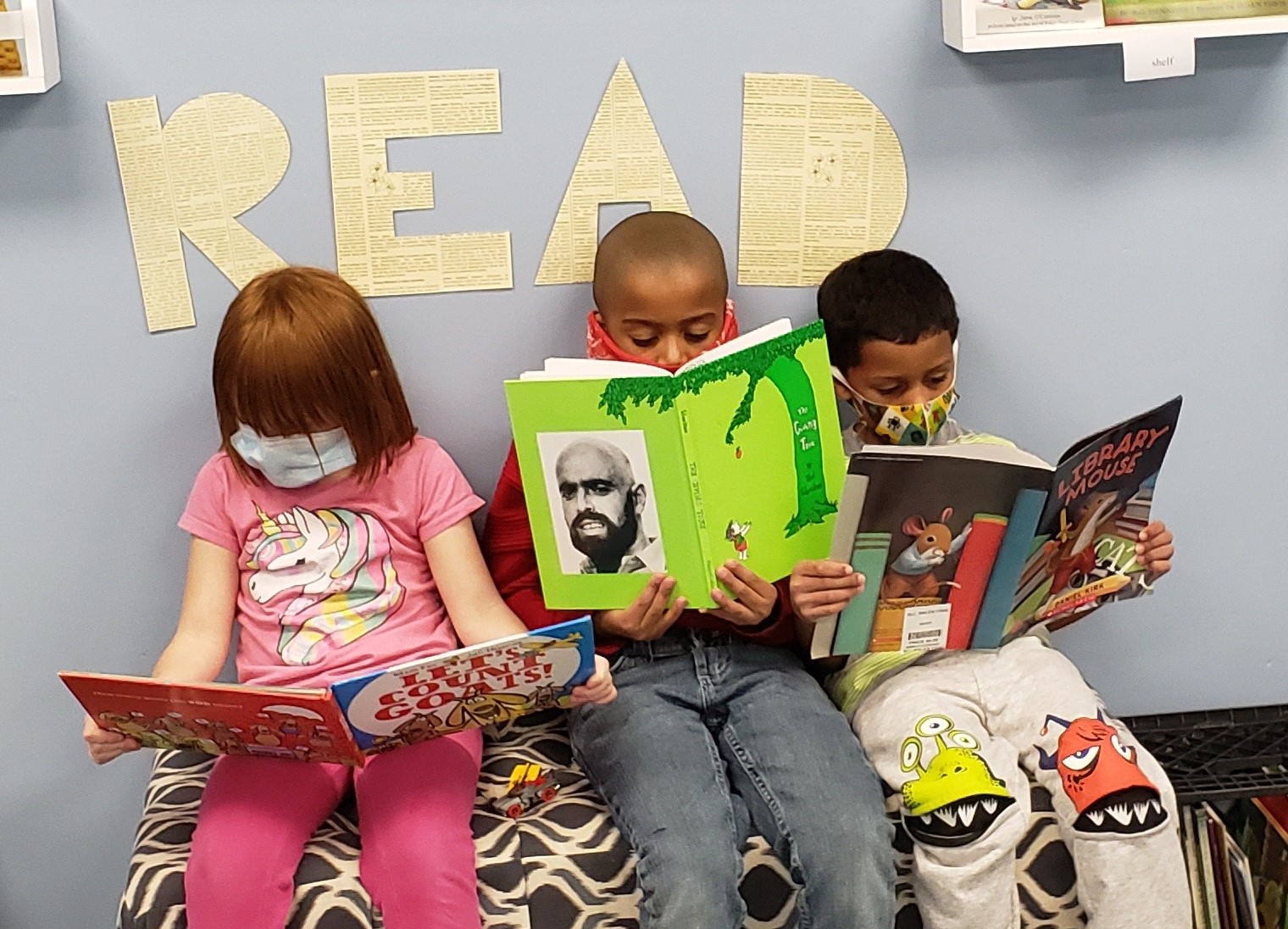 Kids Reading Adopt A Book Books