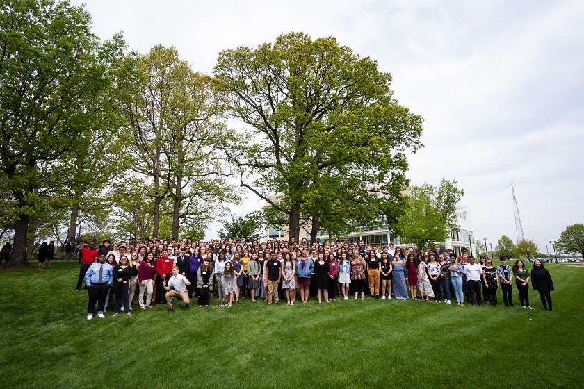 Valley Scholars Academic Showcase group photo