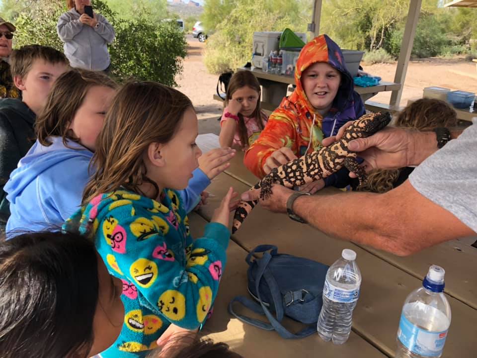 wildlife education at Arizona Outdoor Adventures 