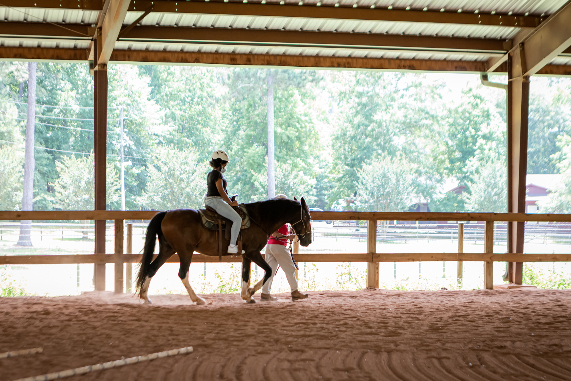 Horseback riding Camp Horizon