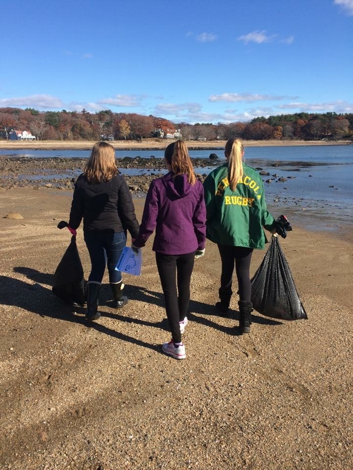 Cleaning up the seaside