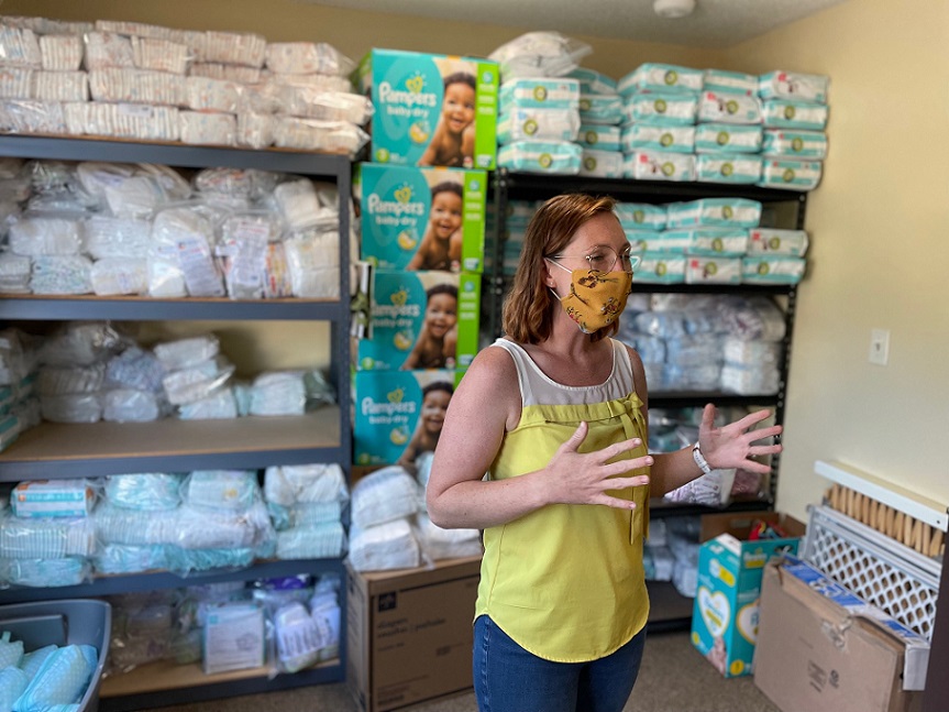 The First Chance for Children Diaper Bank