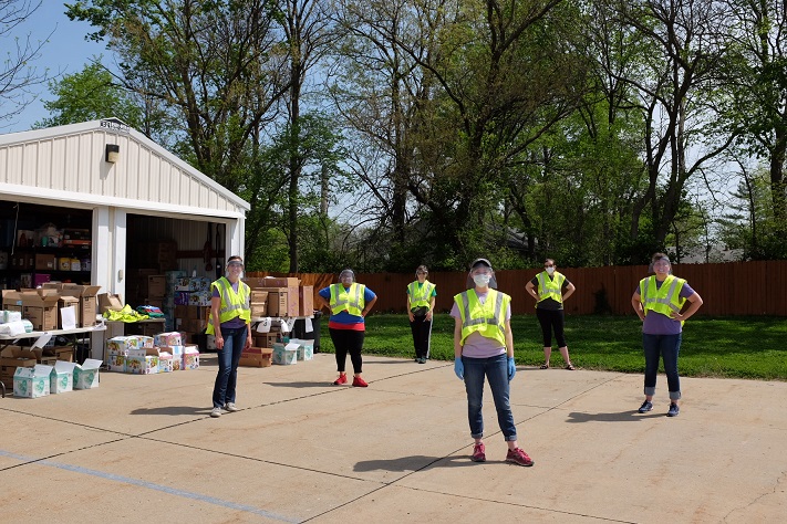 Diaper Bank volunteers