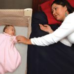 infant in safe crib next to parent bedFirst Chance for Children C.R.I.B.S. program