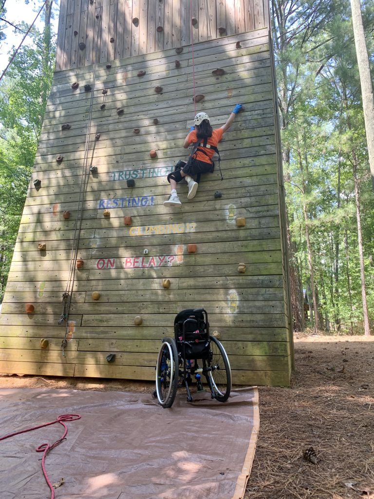 CTL rock climbing activity