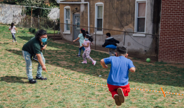 Jump rope at El Centro Latino