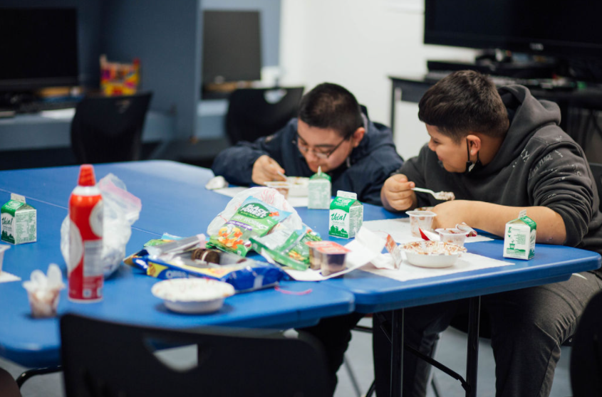 Lunch at the LACC