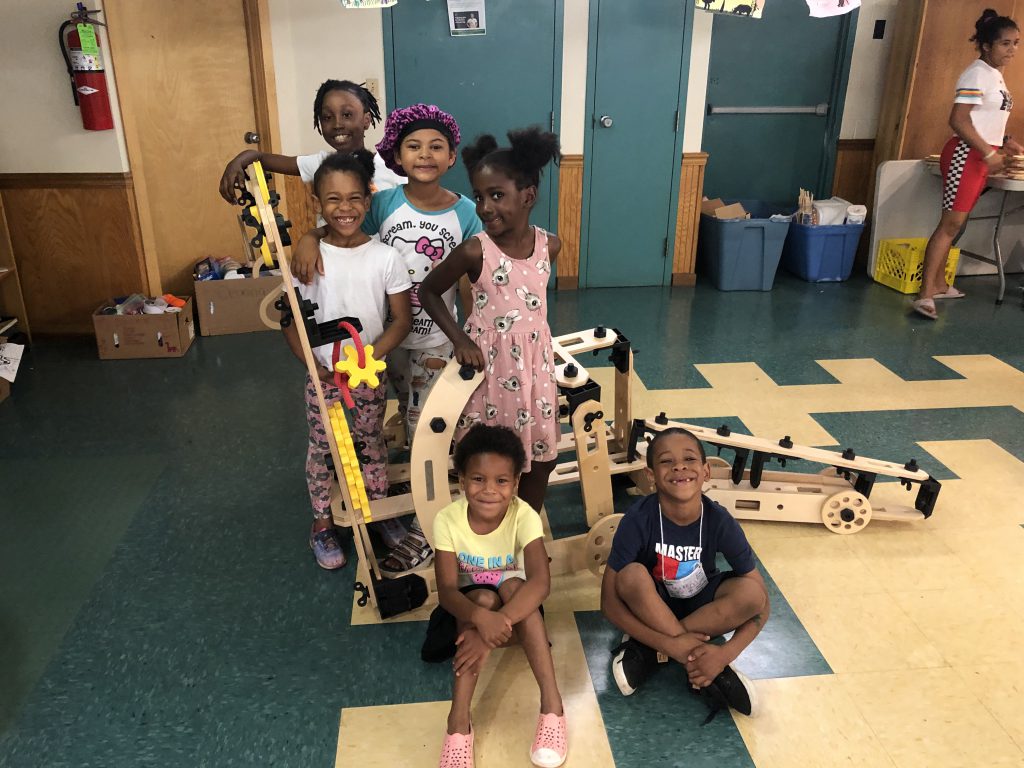 group photo of children at The Learning Lamp