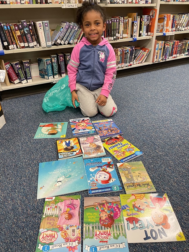 Page Ahead child with books