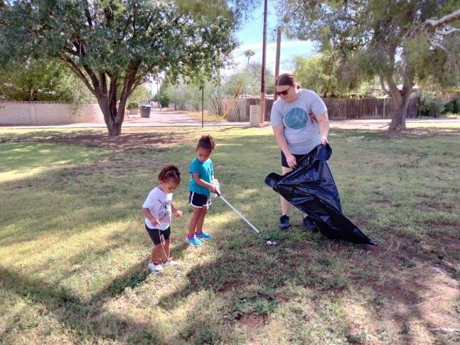 Park cleanup Crafting Kind Kids events