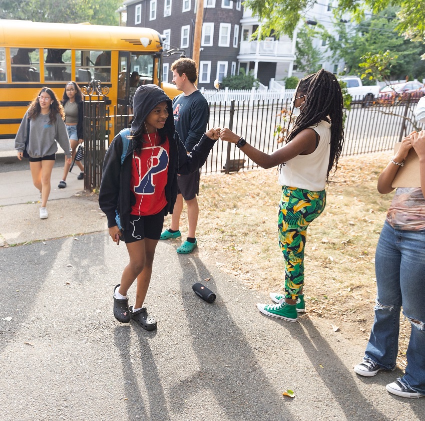 Breakthrough Greater Boston middle schoolers