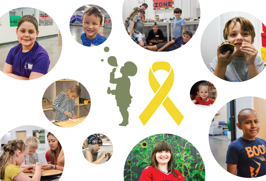 Childhood cancer month austin hatcher