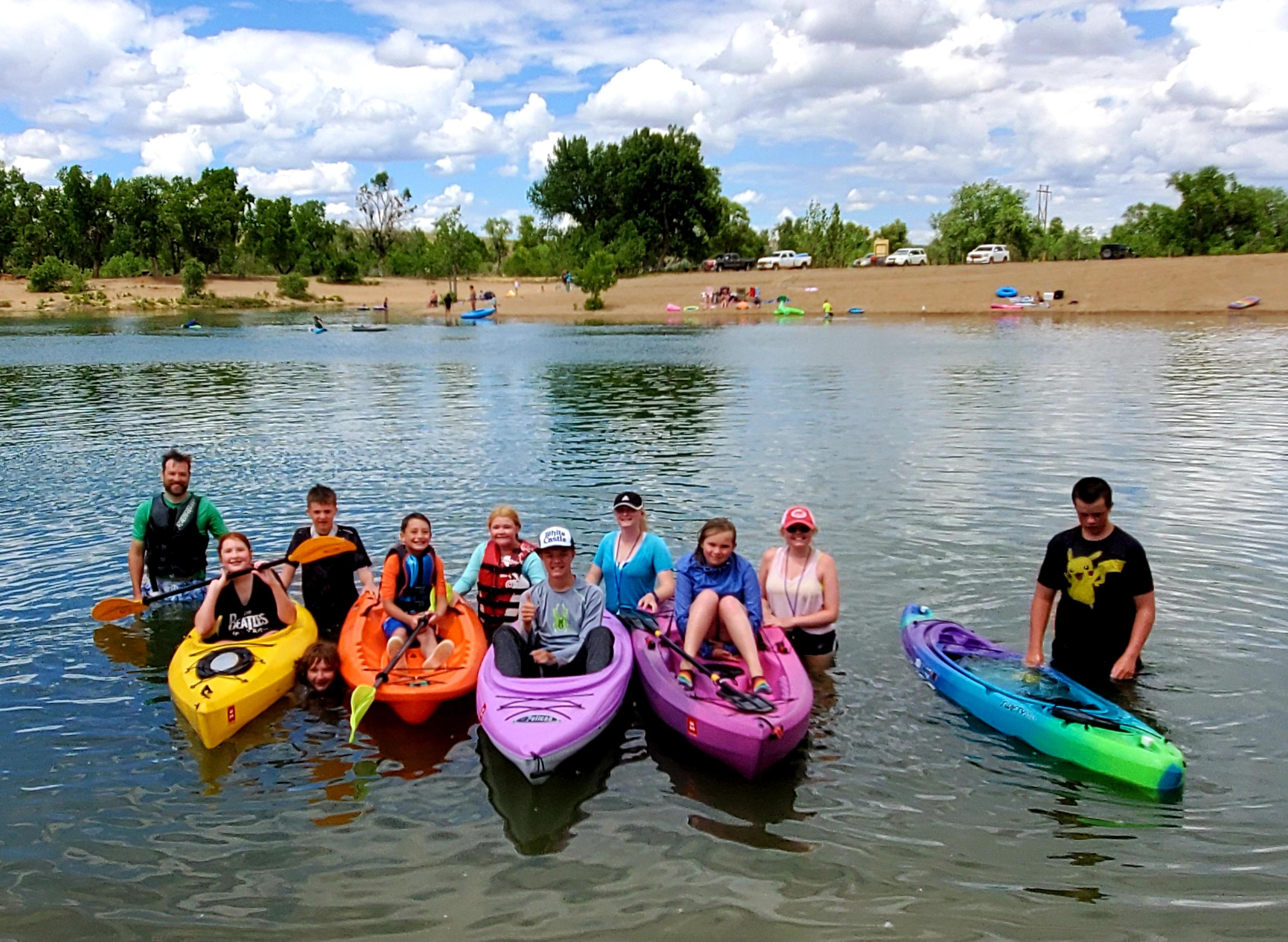 Boating fun at The Science Zone