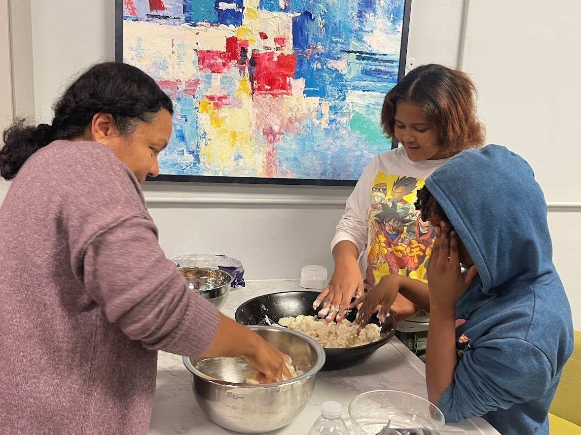 making dough with mentor