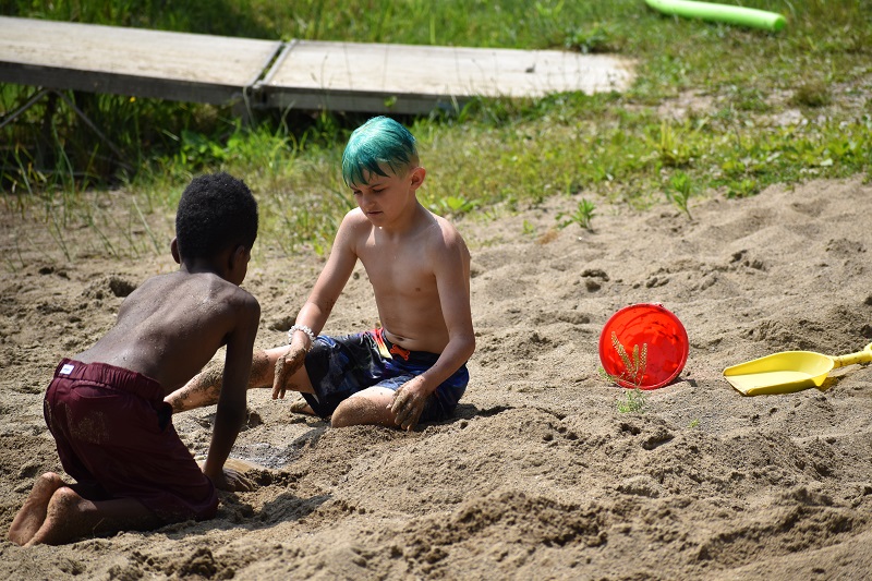 beach sand happy hollow Indiana