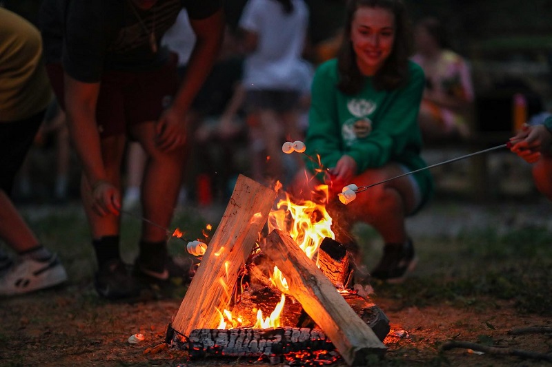 campfire happy hollow childrens camp