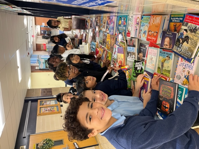 Freehold Borough Educational Foundation students receive books