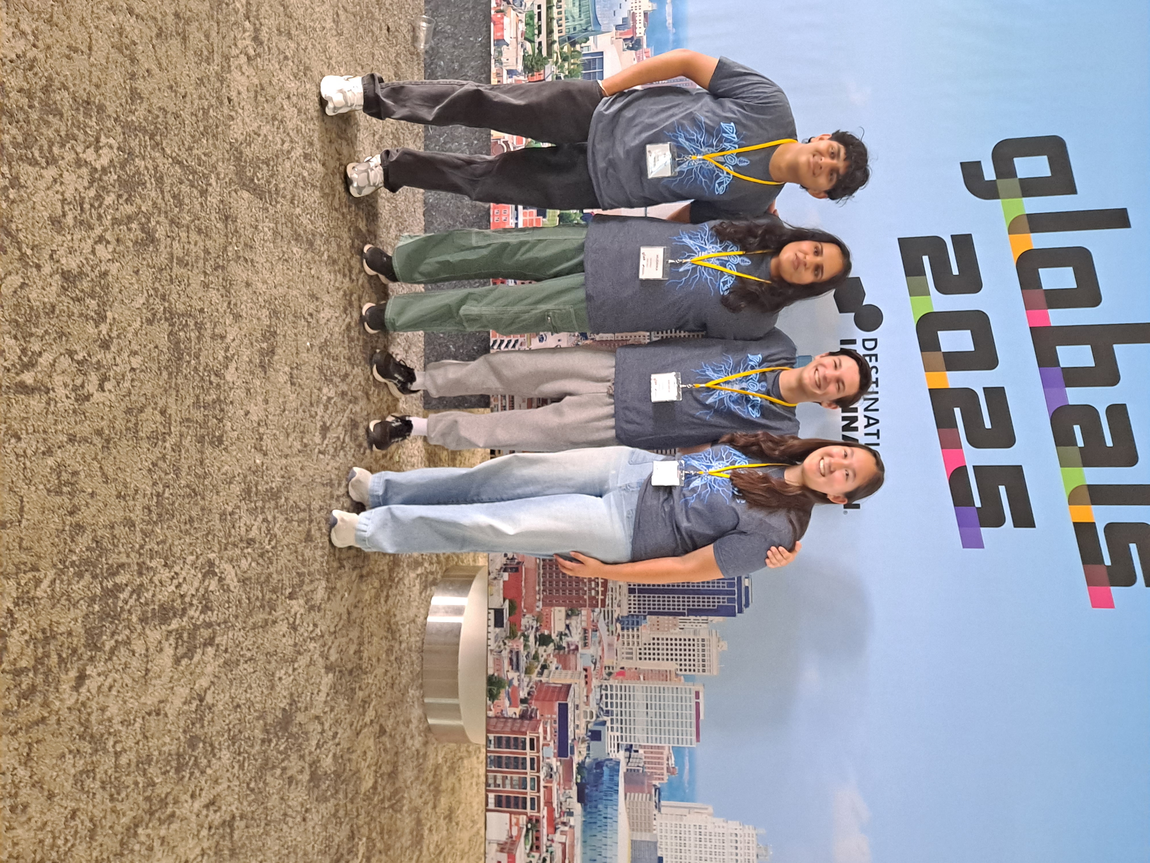Destination Imagination Virginia team at globals 2025