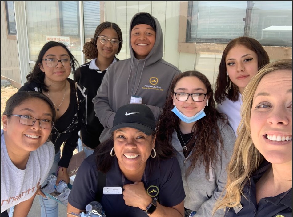 Peak Education smiling group