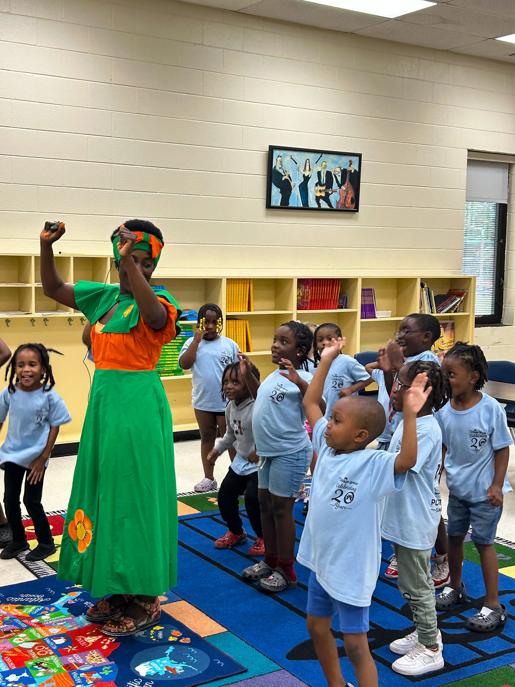 The Village Group African American dance class