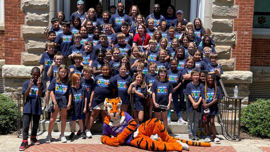 Camp iRock Tiger, group photo.