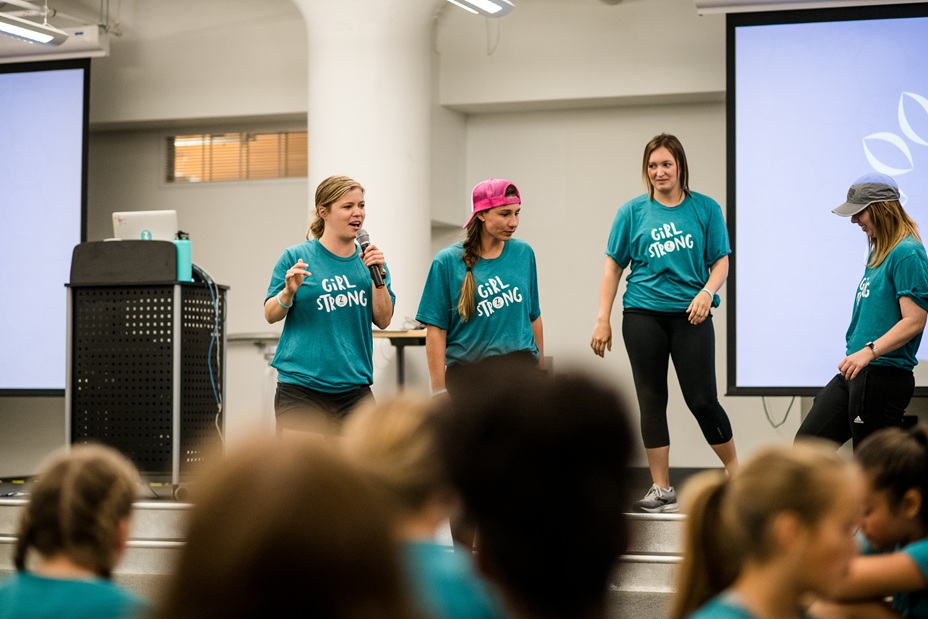 ZGiRLS female athletes presentation