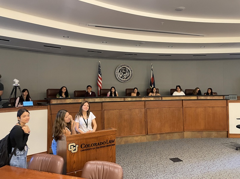 College Courtroom Visit PreCollegiate