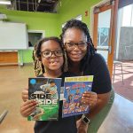 AR Kids Read tutor and student