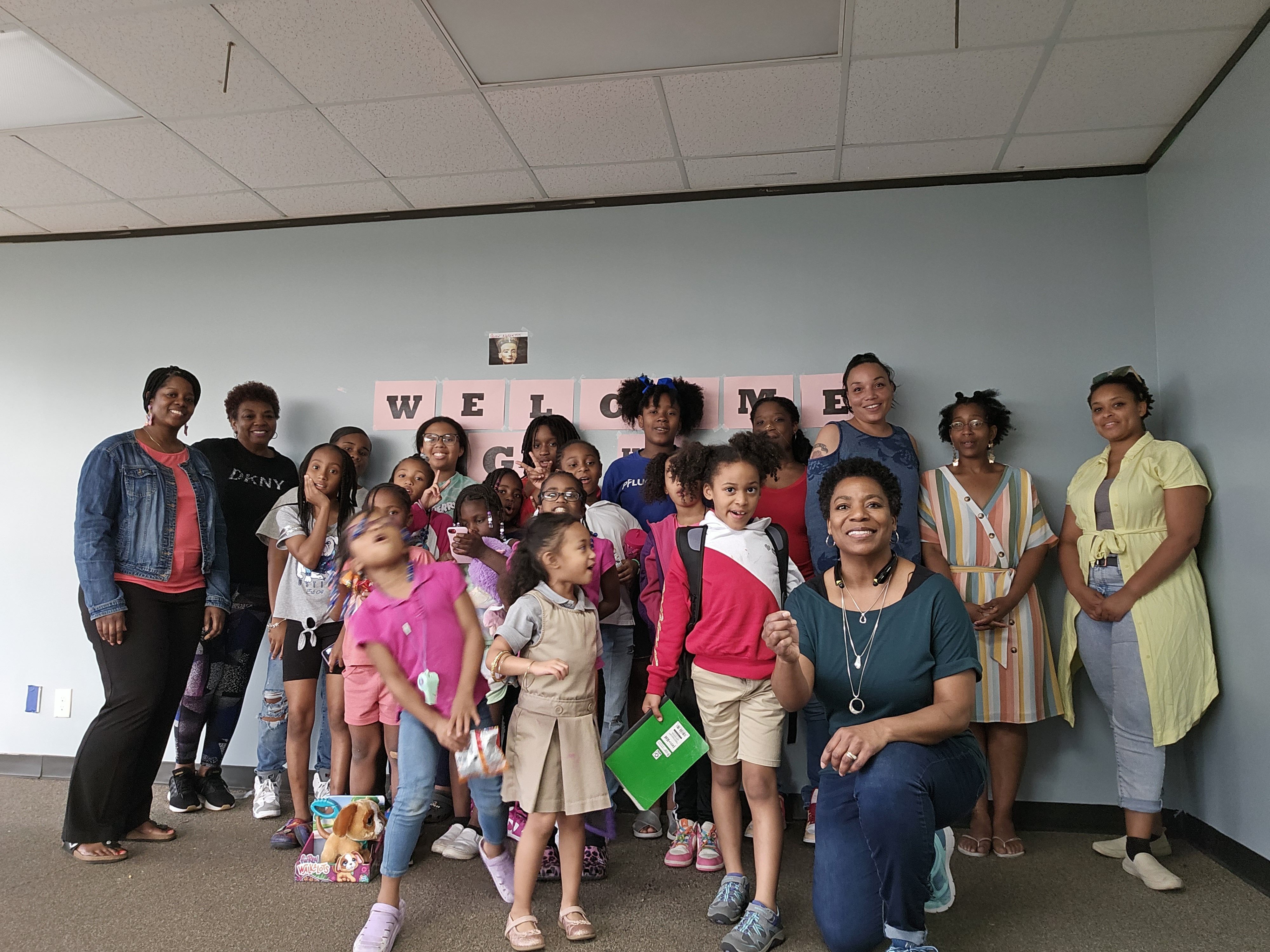 African American Youth Harvest Foundation Girl's Group May 2 2023