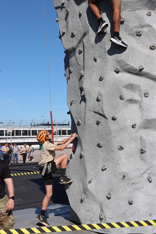 Greater St. Louis Area Scouting wall climbing