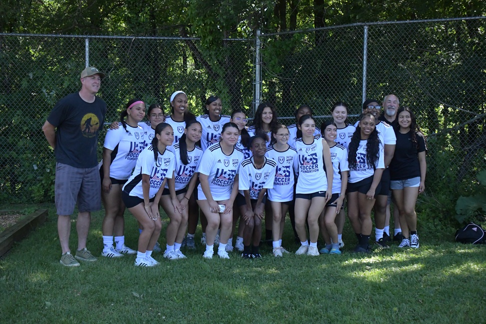 Girls Soccer team The JT Dorsey Foundation