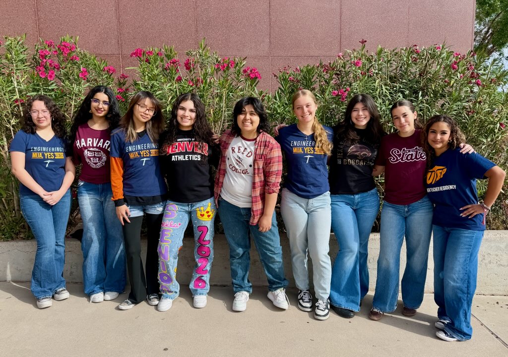 girls with professionals in the community to learn about different professions
